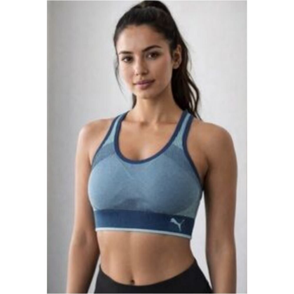 Puma keyhole racerback sports bra sz S